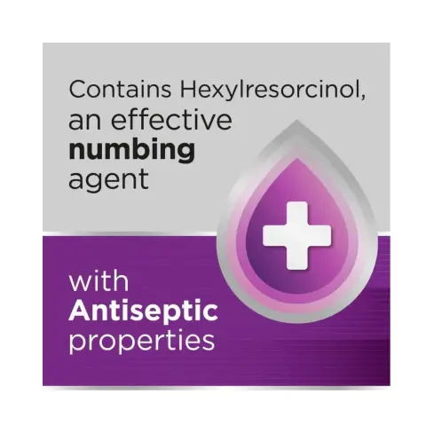 Strepsils Extra Blackcurrant Lozenges 24s thumbnail 4