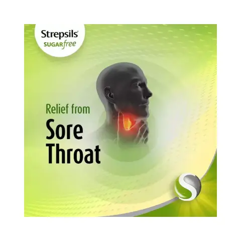 Strepsils Lemon Sugar-Free Lozenges 36s thumbnail 2