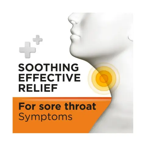 Strepsils Orange & Vitamin C Lozenges 24s thumbnail 2