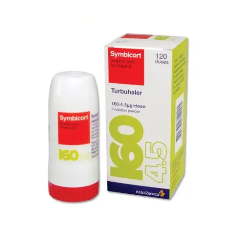 Symbicort 160/4.5mcg Turbuhaler 120 Doses thumbnail 1