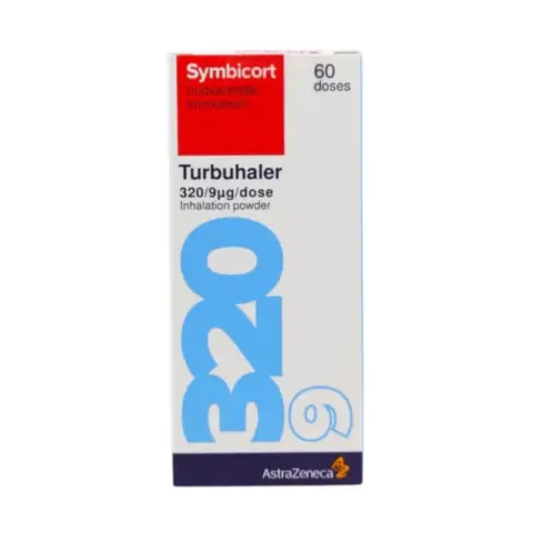 Symbicort 320/9Mcg Turbh 60Dos thumbnail 1