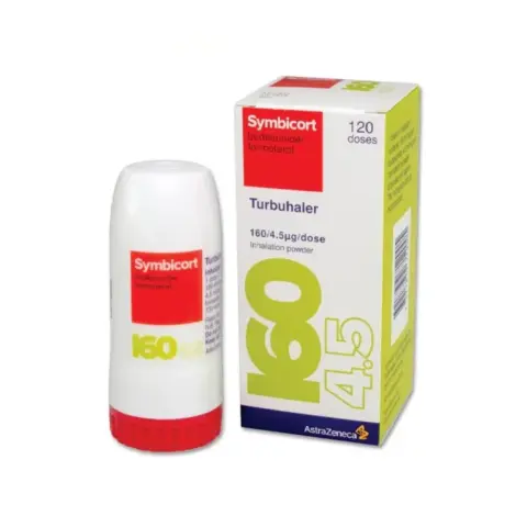 Symbicort 160/4.5mcg Rapihaler 120 Doses thumbnail 1
