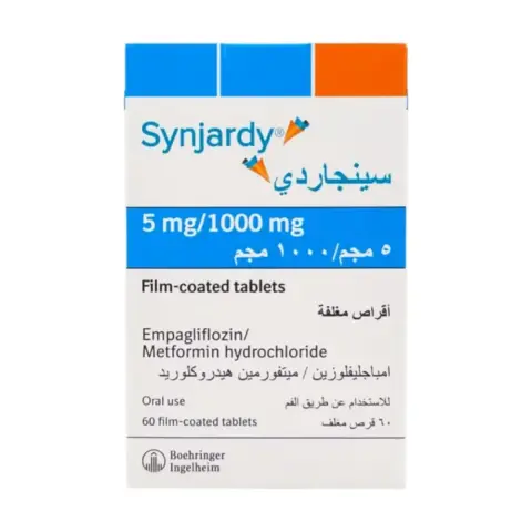 Synjardy 5mg 1000mg Tablets 60s thumbnail 1