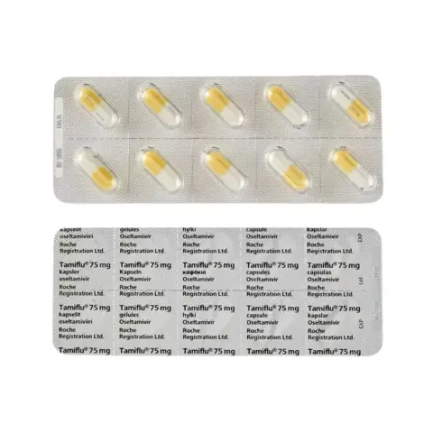 Tamiflu 75mg Capsules 10s thumbnail 2