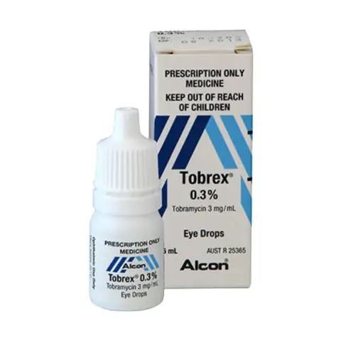 Tobrex Eye Drops 5ml thumbnail 1