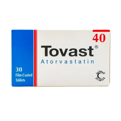 Tovast 40mg Tablets 30s thumbnail 1