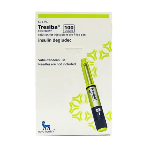 Tresiba Flex Touch 100IU/ml Pen 5s thumbnail 1