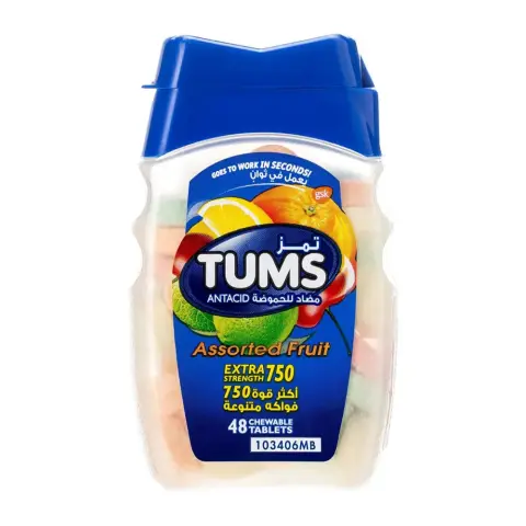 Tums Extra Strength 750mg 48s thumbnail 1