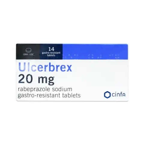 Ulcerbrex 20mg Tablets 14s thumbnail 1