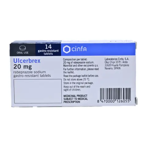 Ulcerbrex 20mg Tablets 14s thumbnail 2
