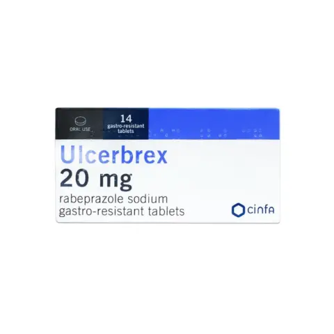 Ulcerbrex 20mg Capsules 28s thumbnail 1