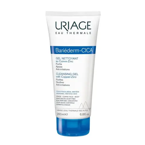 Uriage Urg466-0 Bariderm Cica Gel Nettoyant 200Ml thumbnail 1