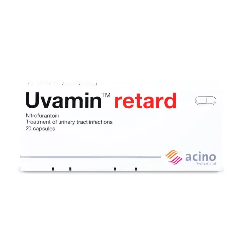 Uvamin Retard 100mg Capsules 20s thumbnail 1