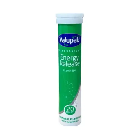 Valupak Energy Release Effervescent Tablets 20S thumbnail 1