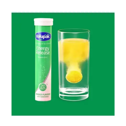 Valupak Energy Release Effervescent Tablets 20S thumbnail 2