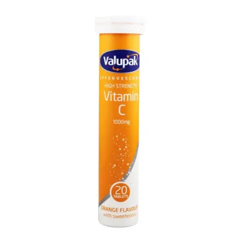 Valupak Vitamin C 1000Mg Effervescent Tablets 20S thumbnail 1