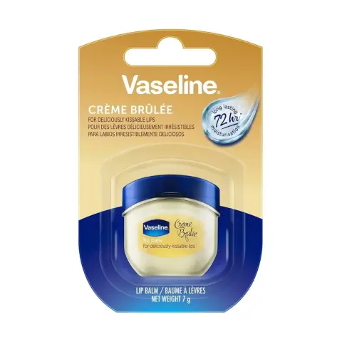 Vaseline Creme Brulee Lip Therapy Balm 7g thumbnail 1