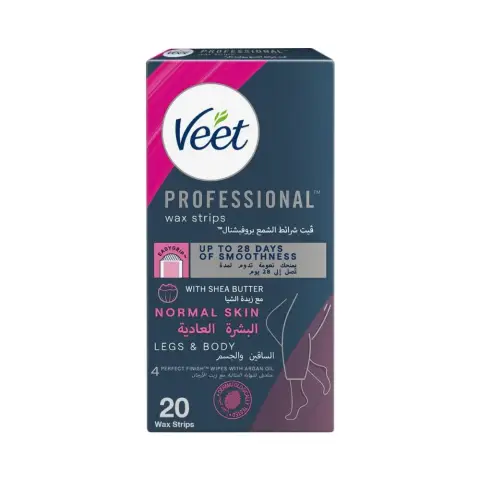 Veet Wax Strips Normal Skin 20S thumbnail 1