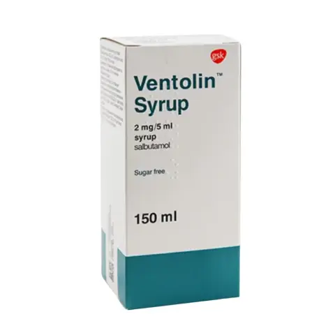 Ventolin Syrup 150ml thumbnail 1