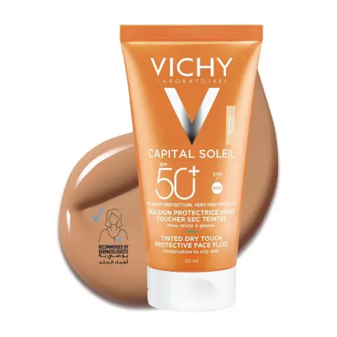 Vichy Capital Soleil Spf50 Bb Natural Tan Fluid 50Ml 32578 thumbnail 1