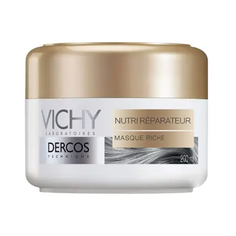 Vichy Dercos Nutri Repairing Mask for Dry Hair 200mL thumbnail 1