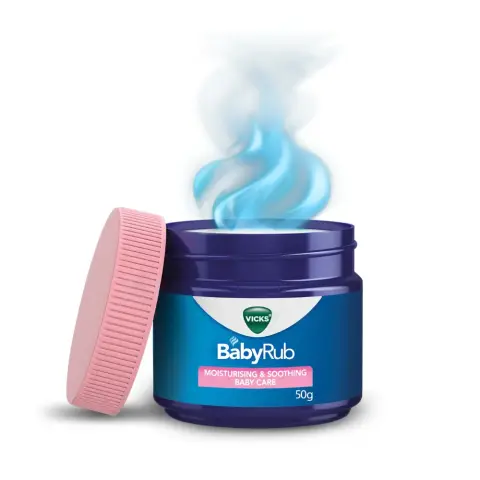 Vicks Baby Rub Soothing Vapours Chest Rub for Infants 50g