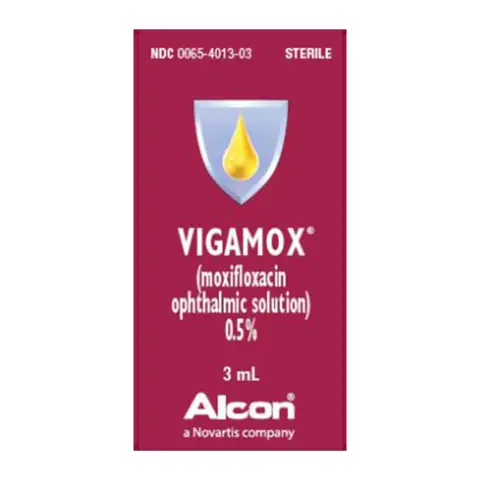 Vigamox 0.5% Eye Drops 5ml thumbnail 1