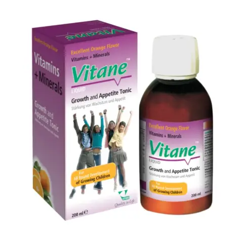 Vitane Liquid Growth And Appetite Tonic 200Ml thumbnail 1