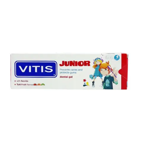 Vitis 56239 Junior Dental Gel 75Ml thumbnail 1