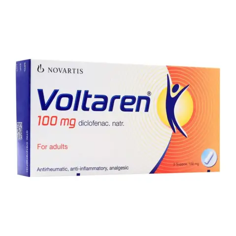 Voltaren 100mg Suppositories 5s thumbnail 1