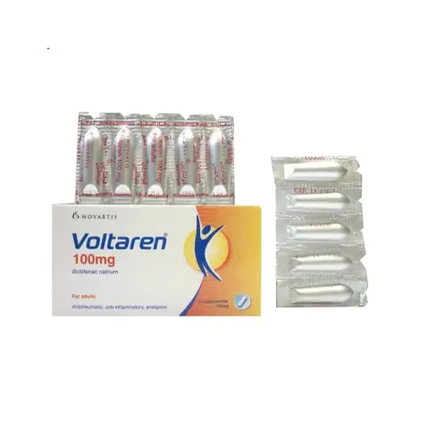 Voltaren 100mg Suppositories 5s thumbnail 2