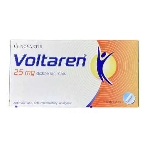 Voltaren 25mg Suppositories 10s thumbnail 1