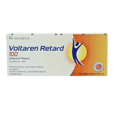 Voltaren Retard 100mg Tablets 10s thumbnail 1