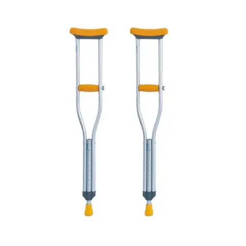 Wolaid Lightweight Walking Underarm One Pair Of Medium Crutches JL925L thumbnail 1