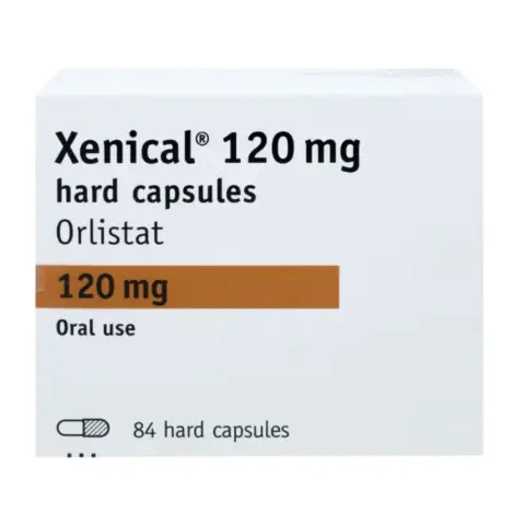 Xenical 120mg Capsules 84s thumbnail 1