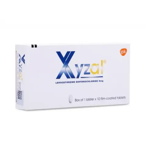 Xyzal 5mg 30 Tablets thumbnail 1