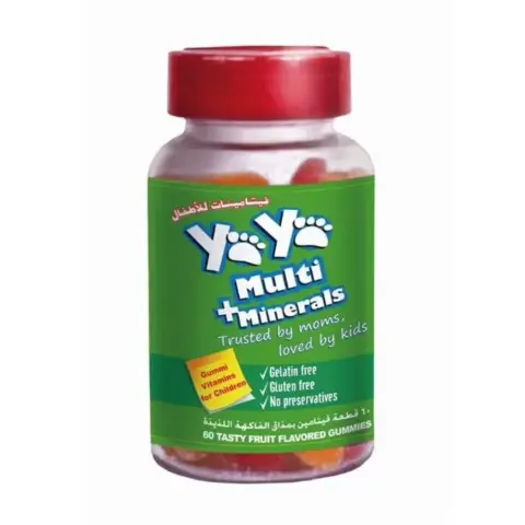 Yaya Bears Multi+Minerals Gummies 60S thumbnail 1