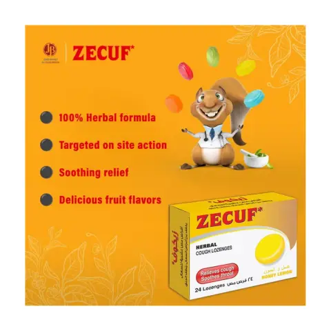 Zecuf Honey & Lemon Lozenges 24s thumbnail 3