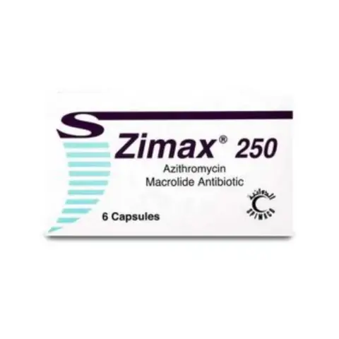Zimax 250mg Capsules 6s thumbnail 1
