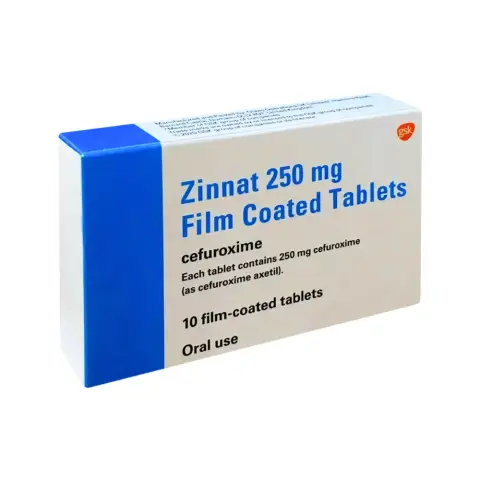 Zinnat 250mg Tablets 10s thumbnail 1