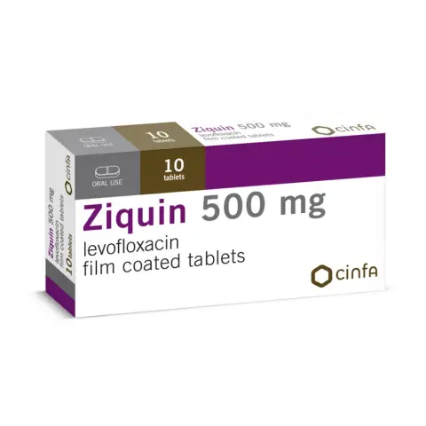 Ziquin 500mg Tablets 10s thumbnail 1