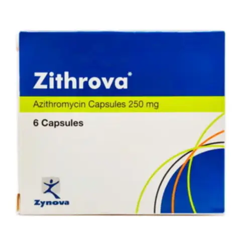 Zithrova 250mg Capsules 6s thumbnail 1