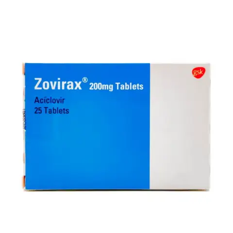 Zovirax 200mg Tablets 25s thumbnail 1