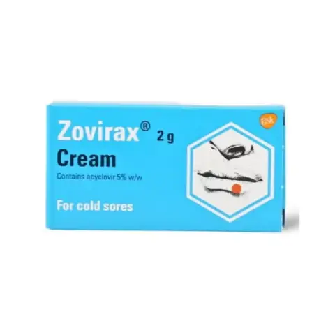 Zovirax Cream 2g thumbnail 1