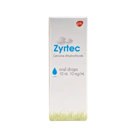 Zyrtec Oral Drops 10ml thumbnail 1