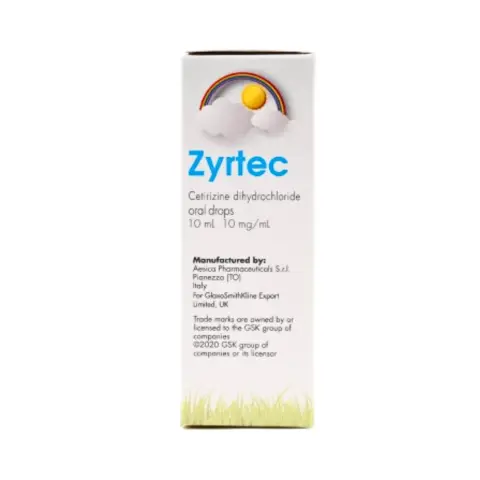 Zyrtec Oral Drops 10ml thumbnail 2