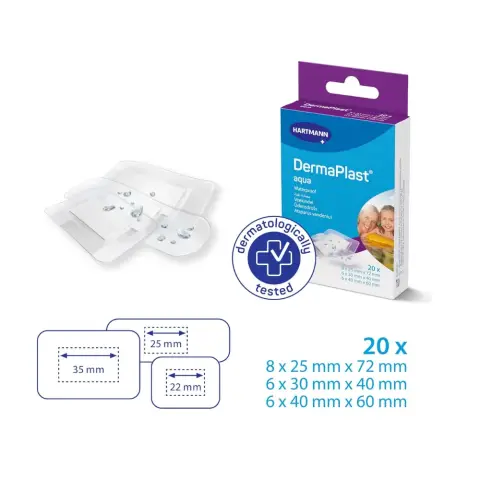 Dermaplast Aqua Plasters 20s thumbnail 3