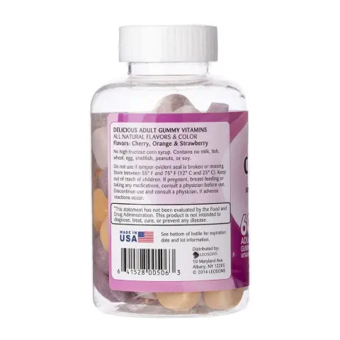 Amerix Calcium+Vitamin D3 Gummy 60 Gummies thumbnail 2