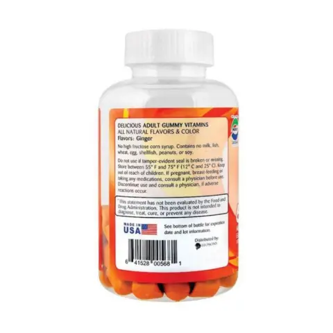 Amerix Turmeric Ginger Adult Gummy 60 Gummies thumbnail 2