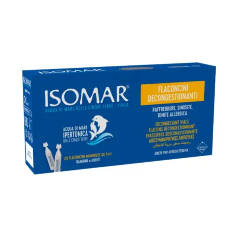Isomar Monodose Nasal Vials 5mLx20s thumbnail 1